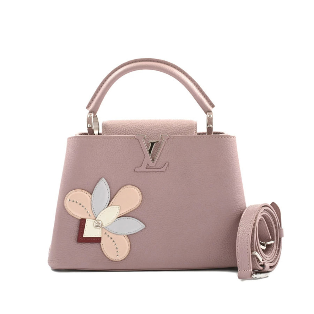 Louis Vuitton Capucines Handbag Pink